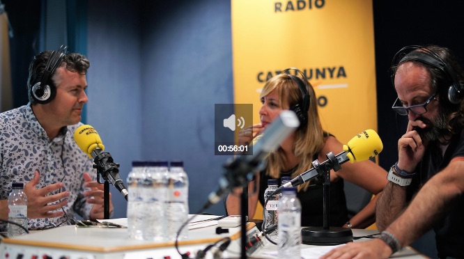 Ramon Gener (que fa TV a 72 països), cotxes autònoms i Hyperloop i startups càncer infantil