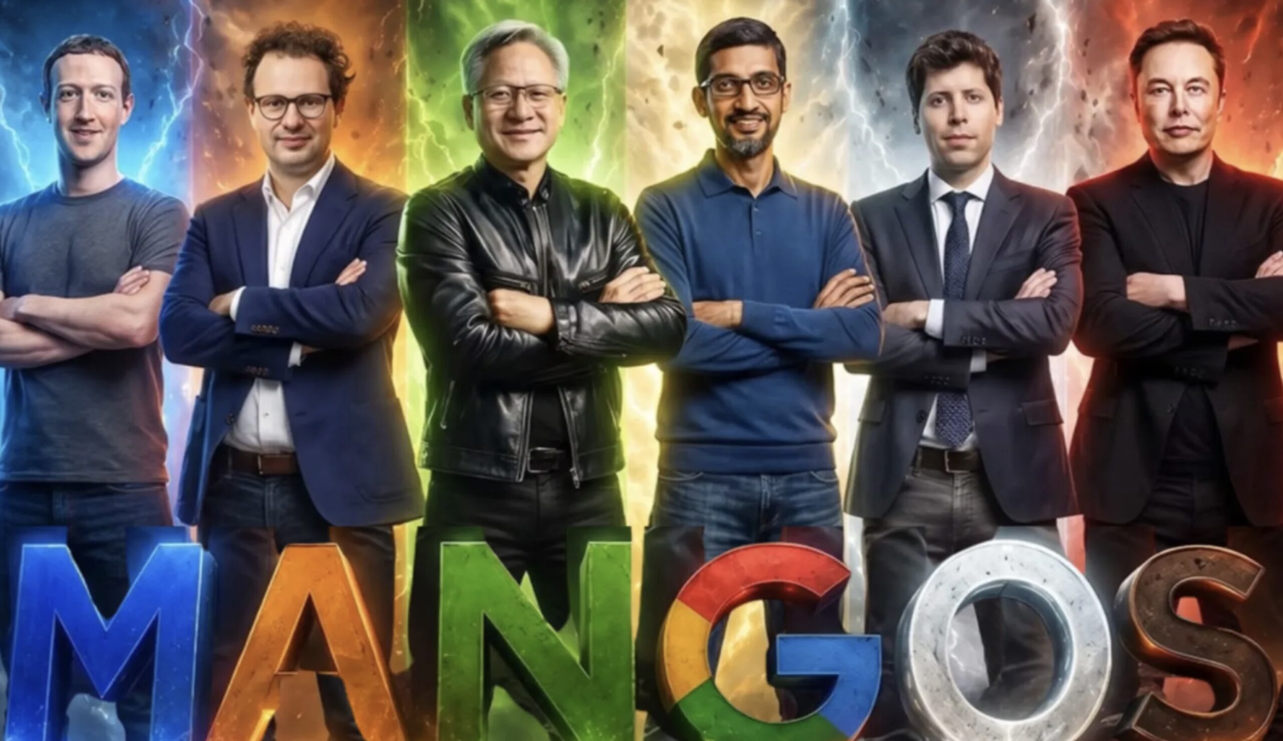Els MANGOS són i seran els nous amos de la tecnologia mundial